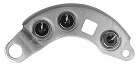 Placa tipo Indiel Chica Negativa c/Diodos