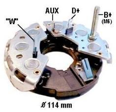 Ø 114mm - 70 Amp - 6 Diodos - 35 Amp