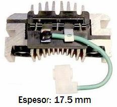 Espesor 17,5mm - 6 Diodos - c/Triodo