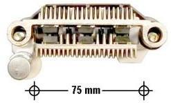 Montaje 75mm - 6 Diodos - c/Triodo