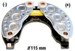 Ø 115mm - 6 Diodos - c/Capacitor