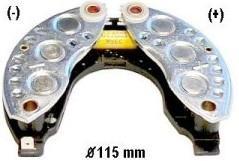 Ø 115mm - 6 diodos - c/Capacitor