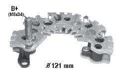 Ø 121 mm - Placa rectificadora