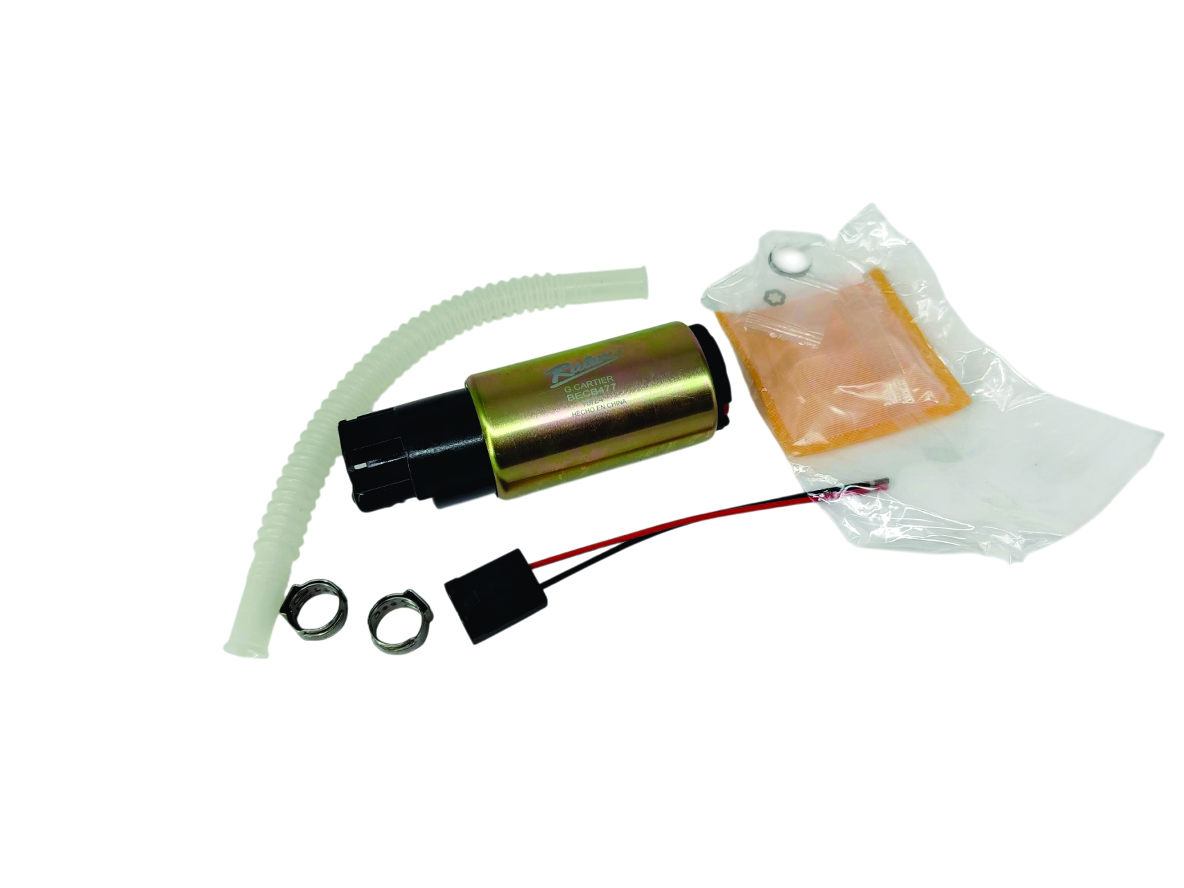 Bomba interna 12V. 3,0 BAR. 100 L/H Multipunto