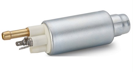 Bomba interna 12V. 1,5 BAR. 95L/H. Chupador metálico