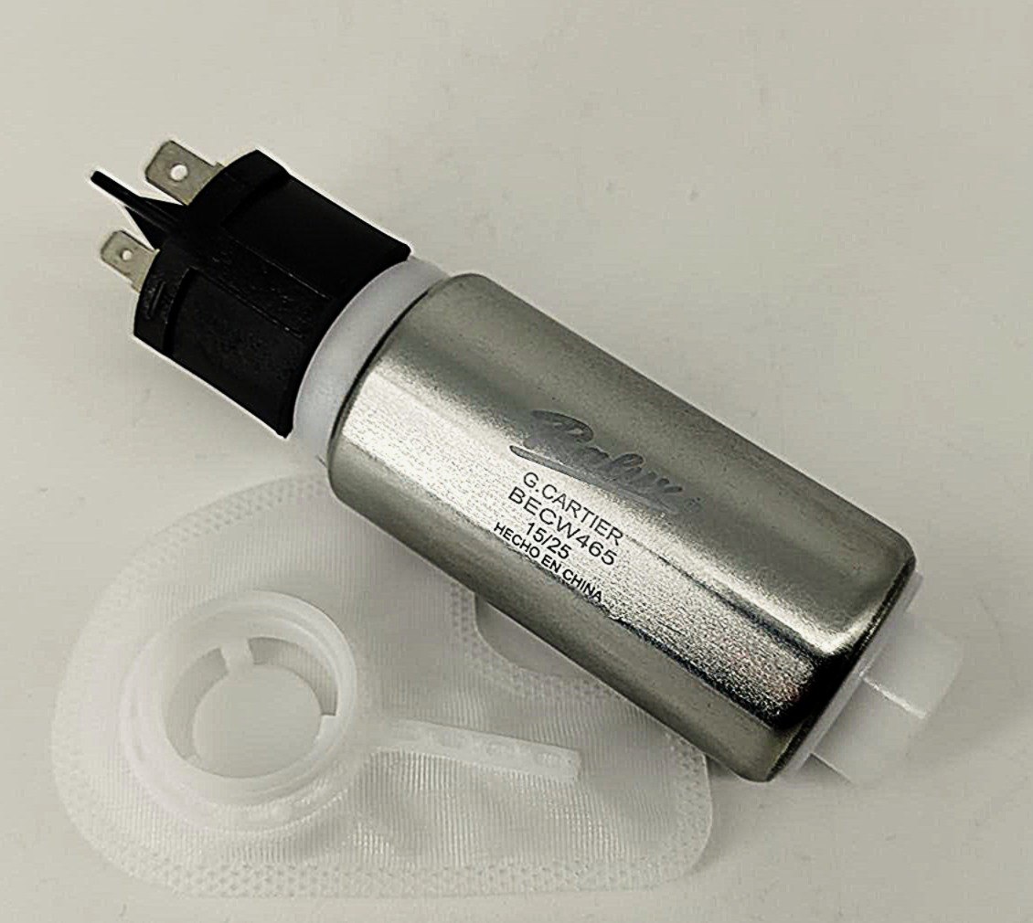 Bomba interna 12V. 3,0 BAR. 100L/H