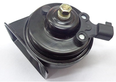 Bocina unitaria 72mm - disco c/conector 12V 2T