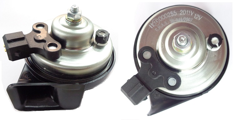 Juego de bocinas 80mm - Caracol c/ conector