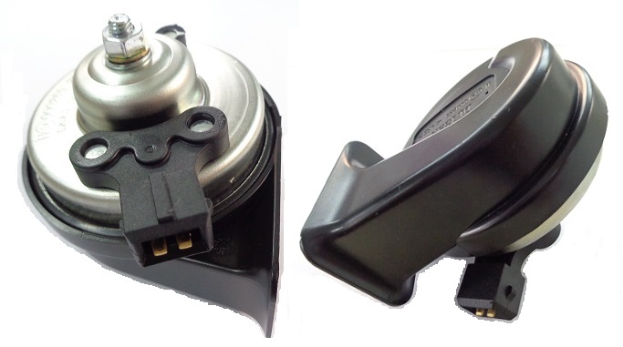 Juego de bocinas 80mm - Caracol c/conector