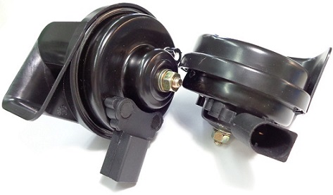 Juego de bocinas 80mm - Caracol c/conector